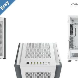 Corsair Obsidian 7000D AF Tempered Glass MiniITX MATX ATX EATX Tower Case USB 3.1 Type C 10x 2.5 6x 3.5 HDD. 3x 140mm Fan included.  White