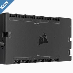 Corsair iCUE Commander CORE XT Digital PWM Fan Speed and RGB Lighting Controller up to six fans system monitor ICUE