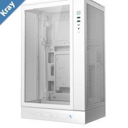 DeepCool CH270 DIGITAL WH MATX Case Full sized Air Cooler Support360mm AIO support USB3.0TypeCHybrid audio ports in IO3 Dust Filters