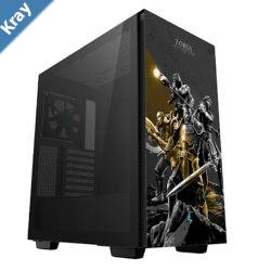 DeepCool CH510 ZORIA MidTower ATX Case Tempered Glass 1 x 120mm Fan 2 x 3.5 Drive Bays 7 x Expansion Slots