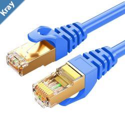 8Ware CAT7 Cable 5m  Blue Color RJ45 Ethernet Network LAN UTP Patch Cord Snagless