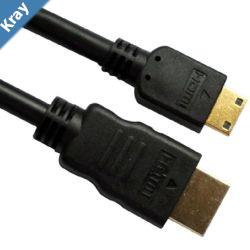 Astrotek HDMI to Mini HDMI Cable 3m  1.4v 19 pins A Male to Mini C Male 30AWG OD6.0mm Gold Plated Black PVC Jacket for Tablet Smart Phone LS
