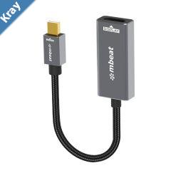 mbeat Tough Link Mini DisplayPort to HDMI Adapter  Seamless Connectivity  HDMI Version 1.3  1080p60Hz HD display