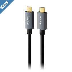 mbeat Tough Link 1m USB 4.0 USBC Cable  Space Grey Video Resolution Maximum 8K60Hz