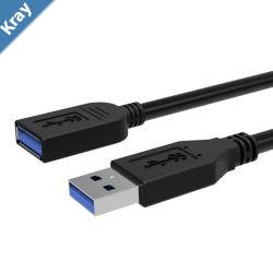 Simplecom CA305 0.5M USB 3.0 SuperSpeed Extension Cable Insulation Protected 50CM