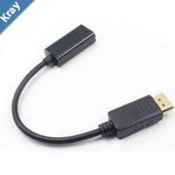 8ware DisplayPort DP to HDMI Male to Female Adapter Cable Highresolution suppor 20cm Length Use for movies presentations photo slideshows and more