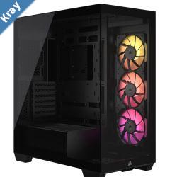 CORSAIR iCUE LINK 3500X RGB MidTower PC Case Black