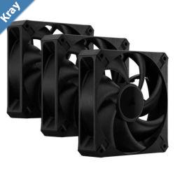 RS120 MAX 120mm PWM Thick Fans  Triple Pack 5mm Thicker  up to 2000 RPM  Fan Warranty 5 Year