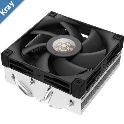 DeepCool AN400 Top Flow LowProfile Air Cooler 150W Cooling Power 4 Heat Pipe Full ITX Motherboard Compatibility Intel LGA17001200115111501155