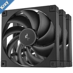 DeepCool FD143IN1 Performance 140mm Case Fans 4pin PWM  4001650 RPM Hydro Bearing