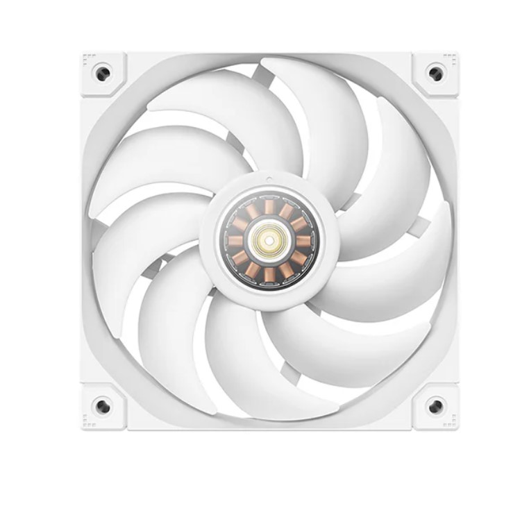 DeepCool FT12 White HighPerformance Cooling 120mm Fans  5002150RPM Low Operation Noise High End Material