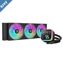 DeepCool LQ360 360mm Liquid Cooler 3 xFD12 ARGB Fans Hydro Bearing LED Digital Display