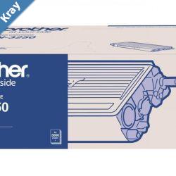 Brother TN3250 Mono Laser Toner  Standard HL5340D5350DN5370DW5380DN MFC8370DN8890DW8880DN up to 3000 pages