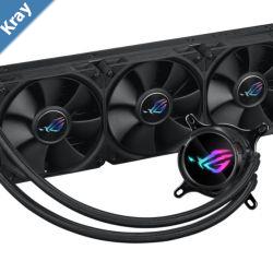 ASUS ROG STRIX LC III 360 Allinone Liquid CPU Cooler AURA Sync 3x ROG STRIX AF12S FAN Intel LGA 1700 1200 115x