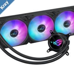 ASUS ROG STRIX LC III 360 ARGB Allinone Liquid CPU Cooler Aura Sync 3x ROG STRIX AF12S ARGB FAN Intel LGA 1700 1200 115x