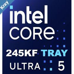 SI Intel Core Ultra 5 processor 245KF 24M Cache up to 5.20 GHz FCLGA18W Tray 1 Year Warranty15th Gen