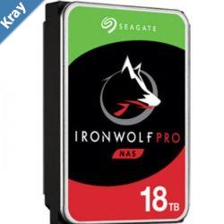 Seagate ST18000NT001 18TB IronWolf Pro 3.5 SATA NAS Hard Drive Manufacturer Warranty 5 Years Limited Warranty