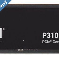 Crucial P310 500GB Gen4 2280 NVMe SSD 66003500 MBs RW 110TBW 520K890K IOPS 1.5M hrs MTTF FullDrive Encryption M.2 PCIe4 5yrs