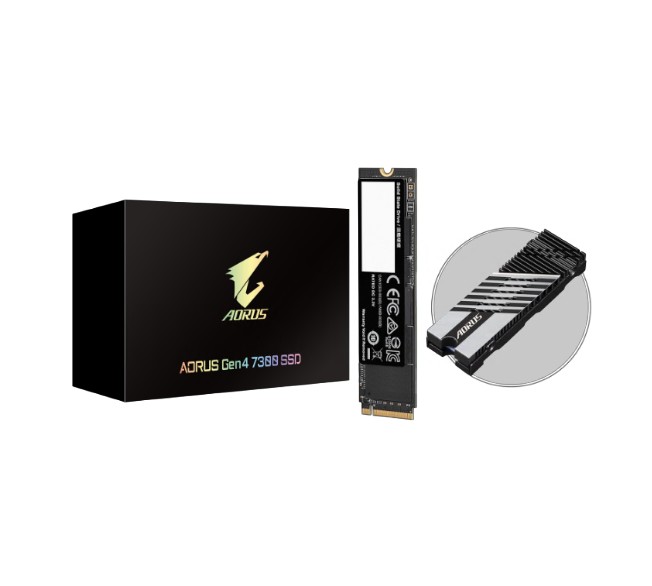 Gigabyte AORUS Gen4 7300 M2 SSD 2TB PCIExpress 4.0 x4 NVMe 1.4 Sequential Read 7300 MBs Sequential Write 6850 MBs Gigabyte AORUS Gen4 7300 M2 SSD 2TB PCIExpress 4.0 x4 NVMe 1.4 Sequential Read 7300 MBs Sequential Write 6850 MBs