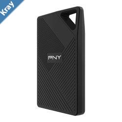 PNY RP60 1TB USB 3.2 Gen 2x2 TypeC Portable SSD Read 2000 MBs  Write 1800 MBs  3m Drop Resistant  IP65 rated 3Year Limited Warranty AMZ