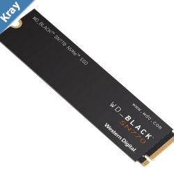 Western Digital WD Black SN770 2TB Gen4 NVMe SSD  5150MBs 4850MBs RW 1200TBW 650K800K IOPS 1.75M Hrs MTBF M.2 PCIe4.0 5yrs WDS200T3X0C