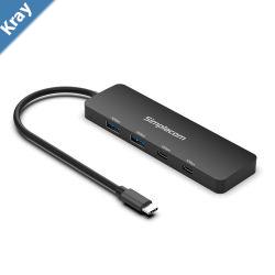 Simplecom CH392 USB 3.2 Gen2 USBC 4Port 10Gbps Hub 2x USBA and 2x USBC