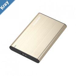 Simplecom SE211 Aluminium Slim 2.5 SATA to USB 3.0 HDD Enclosure GoldLS