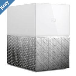 Western Digital WD My Cloud Home Duo 8TB NAS 1.3GHz DualCore 1GB RAM RAID JBOD GbE LAN 2xUSB3.0 iOS Android Access Wireless Backup Sync Windows Mac