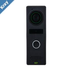 AKY Video Intercom Voice Call Video Call Digital Wide Dynamic DWDR Mechanical Button Metallic IK07IP66