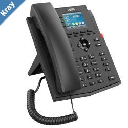 Fanvil X3032 Wire IP Phone 2.4inch Color RJ11 Interface and Supports 2Wire Power HD Voice 6Party Conferencing 4 SIP Accounts