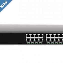 Grandstream IPGGWN7812P EnterpriseGrade Layer 3 Managed Network switch with 16 RJ45 Gigabit Ethernet ports