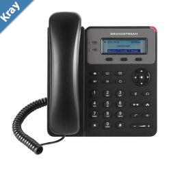 Grandstream GXP1610P 1 Line IP Phone 1 SIP Account PoE no PSU 2 Call Appearances 3Way Voice Conferencing 132x48 2.95 LCD screen