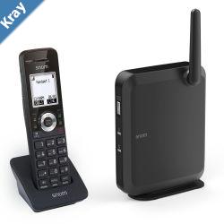 SNOM M110SC Snom IP DECT Bundle PoE Back Long Standby Time GAP Compadibility Security TLS  SRTP