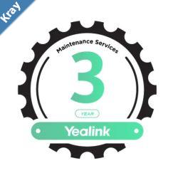 Yealink AMSW56H 3Y 3 Years Annual Maintenance for W56H Yealink Microsoft Devices AMS Program for End Users Available upon request within one day