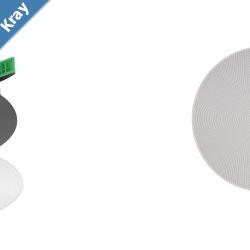 Yealink Ceiling Speaker CS10 Dante Edition 2Way Coaxial Dante Ceiling Loudspeaker for Exceptional Sound Quality