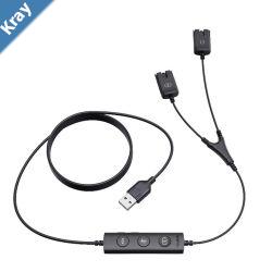 Yealink USBQD Trainer Cable1PCS Y Cable  USBQD Trainer Cable for YHS series