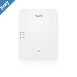 Yealink W80BDL Bundle DECT IP MultiCell System 2x W80B  1x W80DM The system supports up to 100 handsets and 100 simultaneous calls