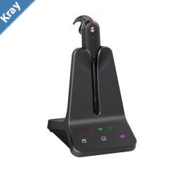 Yealink WH63 E2 Convertible DECT Wireless UC Headset 8 hours talk time185m Wireless range Dual microphone Multidevice Connectivity