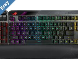 ASUS ROG CLAYMORE II Red Modular TKL 80100 Gaming Mechanical Keyboard ROG RX Optical Switches Detachable Numpad WiredWireless Mode 43 Hours