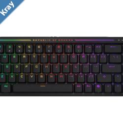 ASUS ROG Falchion Ace HFX 65 Compact Gaming Keyboard Magnetic Switches  Interactive Touch Panel Dual USBC Ports