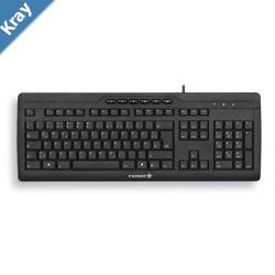 LS Cherry Stream Xt Black USBPS2 corded multimedia keyboard