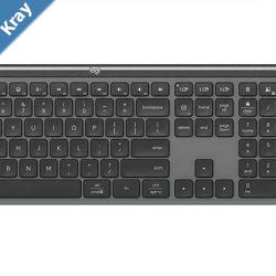 Logitech SIGNATURE SLIM COMBO MK950 Graphite Keyboard Fullsize layout with number pad Mouse 1000 DPI 1Year Limited Hardware Warranty