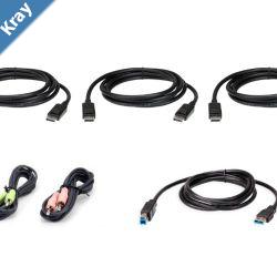 Aten CS1964 Cable Kit includes 3 1.5m DisplayPort cables 1.8m USB audio input and output cables Aten CS1964 Cable Kit includes 3 1.5m DisplayPort cables 1.8m USB audio input and output cables