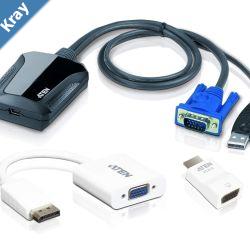 Aten Laptop USB KVM Console Crash Cart Adapter IT Kit