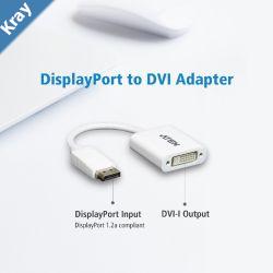 Aten DisplayPort to DVI Adapter Converts DisplayPort signals to DVI output DisplayPort 1.2 a compliant Supports VGA SVGA XGA