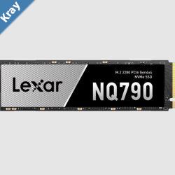 Lexar LNQ790X001TRNNNG  Internal SSD 1TB M.2 2280 PCIe Gen 4x4 NVMe SSD up to 7000MBs read 6000MBs write