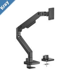 Brateck LDT81C012B NOTEWORTHY HEAVYDUTY GAS SPRING MONITOR ARM For most 1749 Monitors Fine Texture Black new