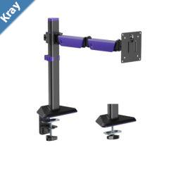 Brateck LDT89C012 Amethyst Articulating Gaming Monitor Arm Matte Blacknew