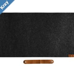 Brateck MP0710G Large Felt Mouse Pad Dark Grey