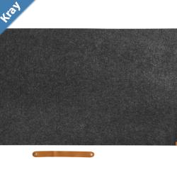 Brateck MP0712G Large Felt Mouse Pad Dark Grey